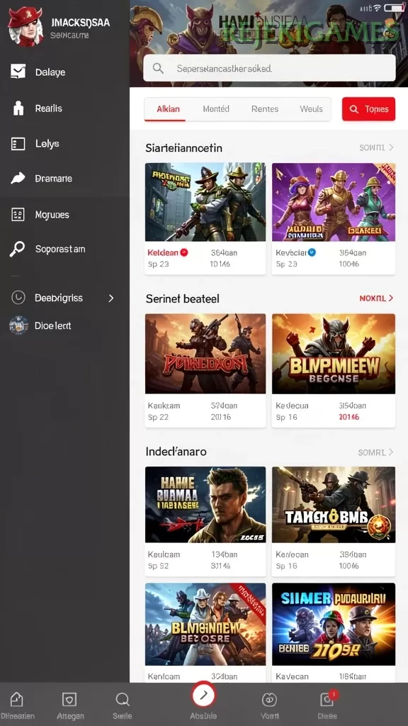 Screenshot Fire Blaze Jinns Moon nomor 1